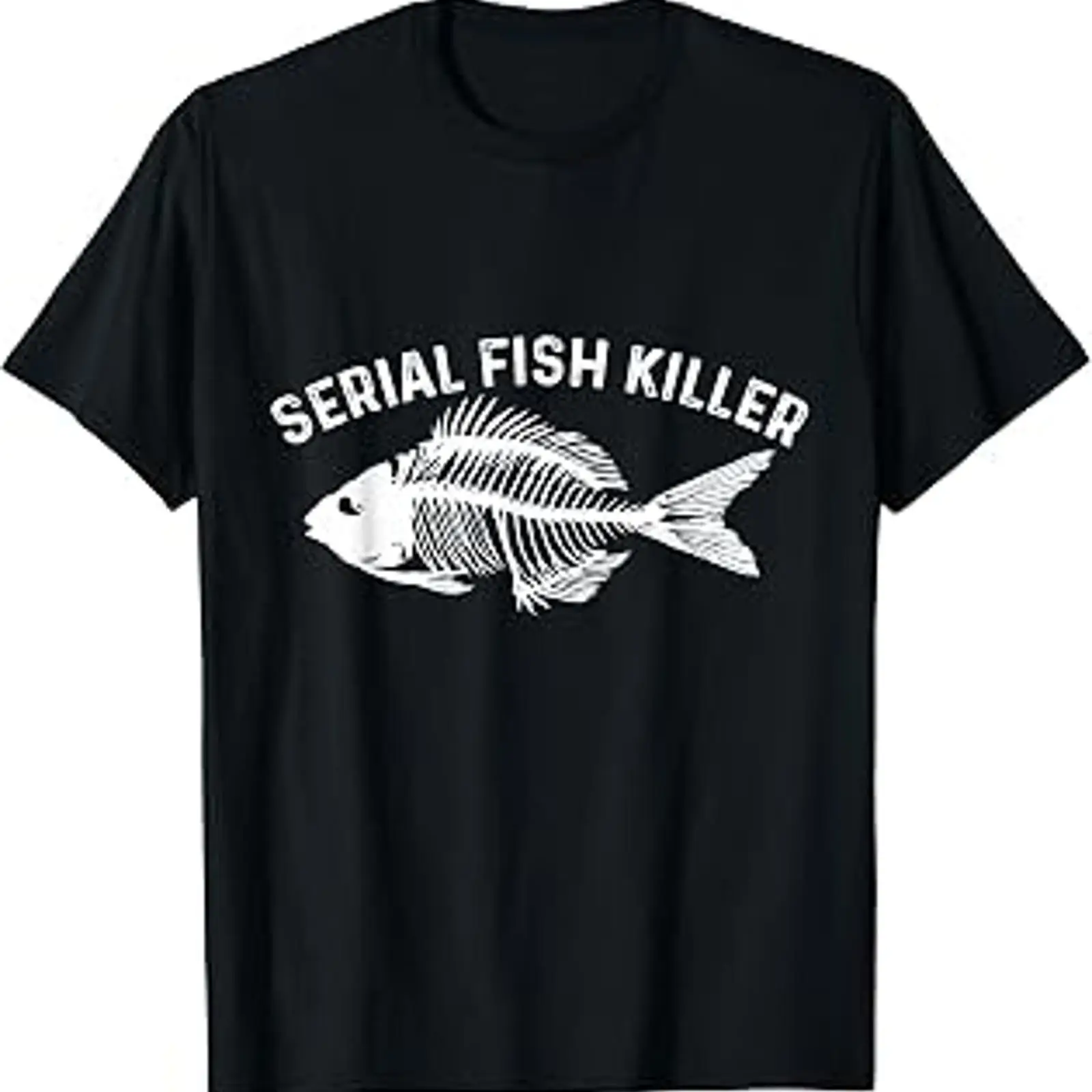 Fishing Rod Ice - T-shirt unisexe vintage délavé Serial Fish