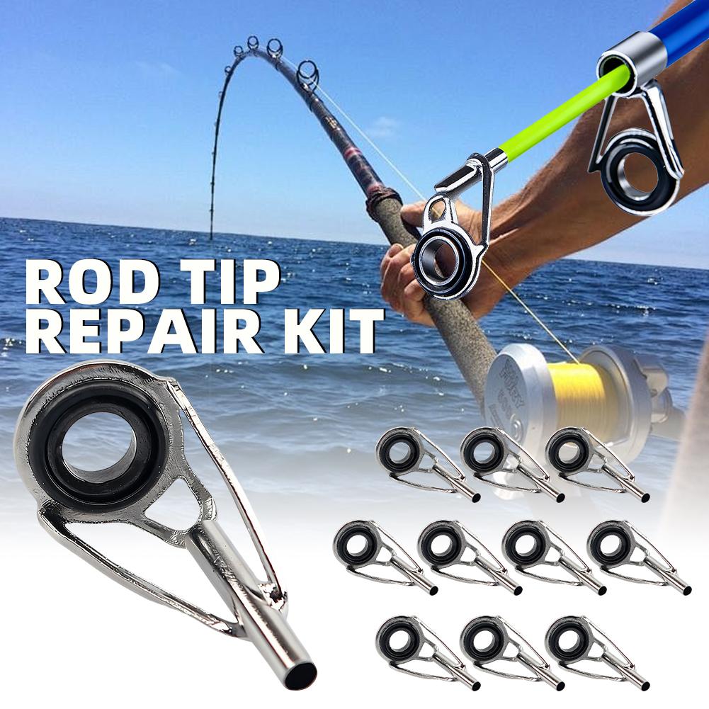 Fishing Rod Tip Replacement - Kit de réparation de pointes de