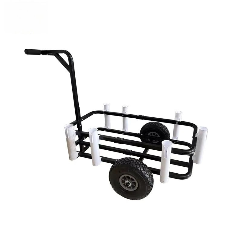 Fishing Rod Holder - Chariot pliable de plage et de
