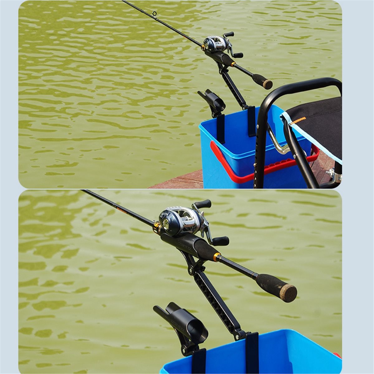 POPULAR - Lot de 2 supports de - Fishing Rod Ice avis et prix