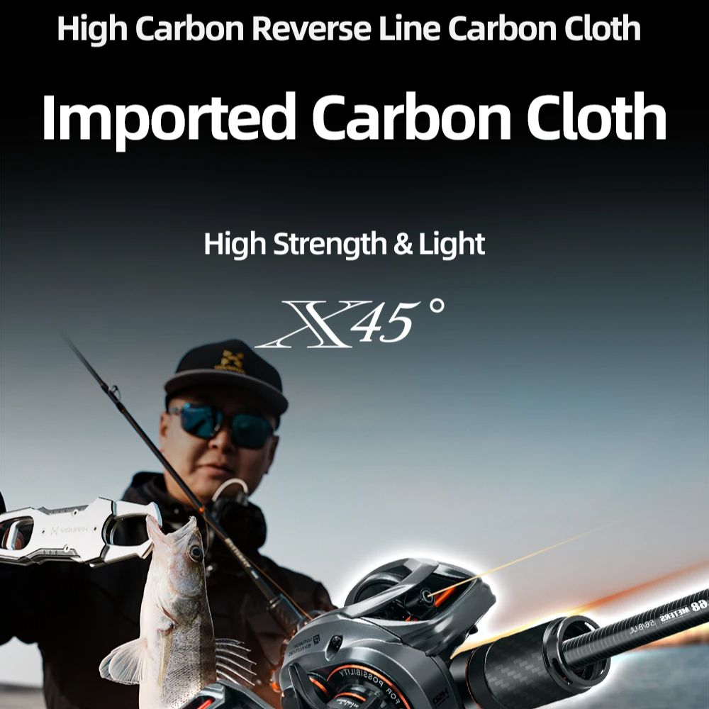 Canne à pêche HASIDA BFS en fi - Fishing Rod Carbon Fiber avis et prix